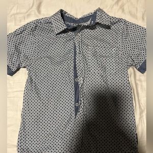 Kids button up short sleeve